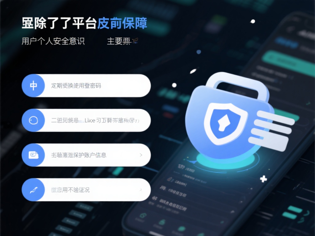 除了平台本身的保障，用户个人的安全意识也至关重要。