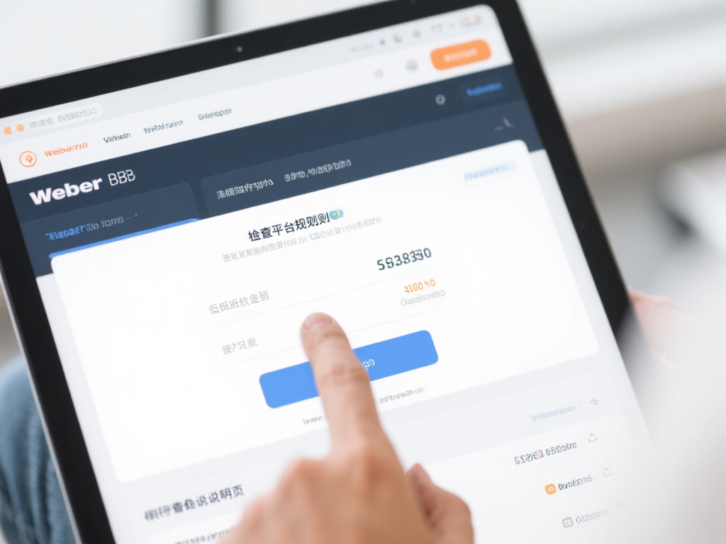 检查平台规则
韦伯BB等平台通常有明确的提现规则